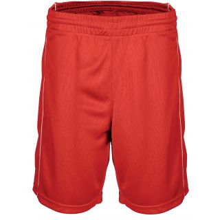 Short enfant Basket PA161 - Sporty Red