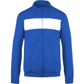 Veste de survêtement enfant PA348 - Sporty Royal Blue / White