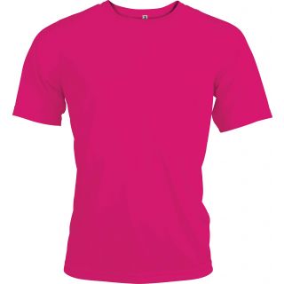 T-shirt homme manches courtes sport PA438 - Fuchsia