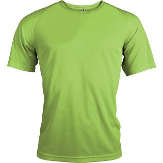 T-shirt homme manches courtes sport PA438 - Lime