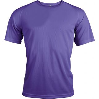 T-shirt homme manches courtes sport PA438 - Violet