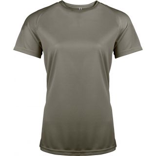 T-shirt femme manches courtes sport PA439 - Olive