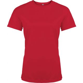 T-shirt femme manches courtes sport PA439 - Red