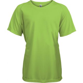 T-shirt enfant manches courtes sport PA445 - Lime
