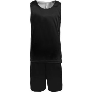Kit basketball réversible enfant PA449 - Black / White