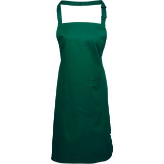 Tablier à bavette "Deluxe" avec poche PR124 - Bottle Green