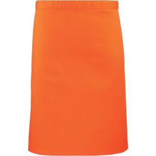 Tablier taille "Colours" mi-long PR151 - Orange