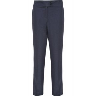 Pantalon femme droit "Iris" PR536 - Black Heather