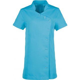 Tunique boutonnée "Orchid" PR682 - Turquoise