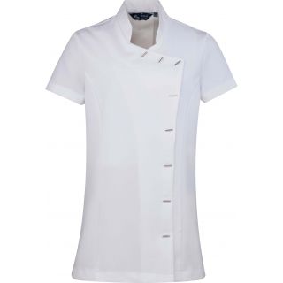 Tunique boutonnée "Orchid" PR682 - White