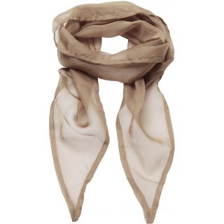 Foulard mousseline PR740 - Khaki Beige