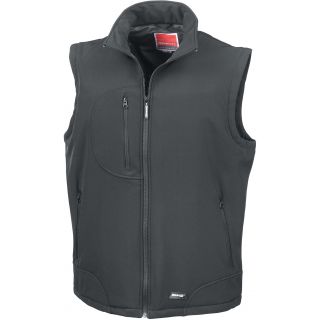 Bodywarmer softshell R123 - Black