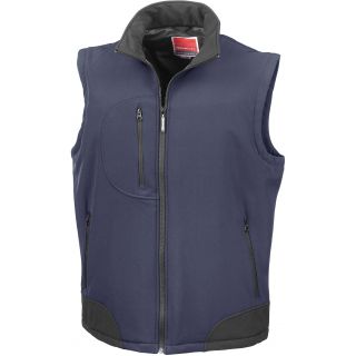 Bodywarmer softshell R123 - Navy