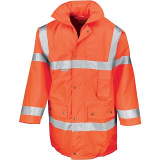 Parka de sécurité High Viz R18 - Safety Orange