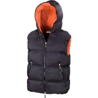 Bodywarmer Dax R190X - Black / Orange