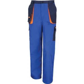 Pantalon Lite work-guard R318X - Royal / Navy / Orange de face