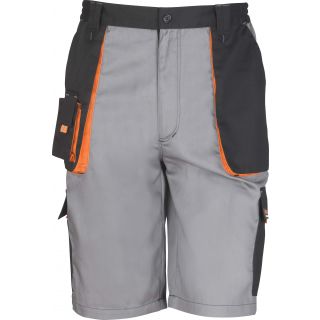 Short de travail Lite R319X - Grey / Black / Orange