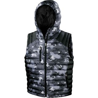 Bodywarmer doudoune Camo R404X - Camo Charcoal / Black