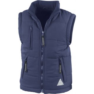 Bodywarmer enfant doublé POLARTHERM™ R88J - Navy
