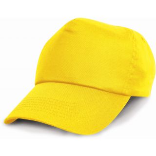 Casquette coton RC005X - Yellow
