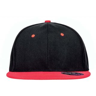 Casquette Bronx bicolore RC082X - Black / Red