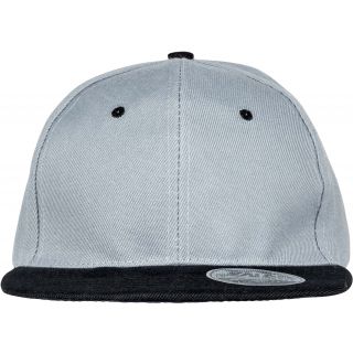 Casquette Bronx bicolore RC082X - Heather Grey / Black