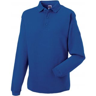 Sweat-shirt homme heavy duty col polo RU012M - Bright Royal Blue