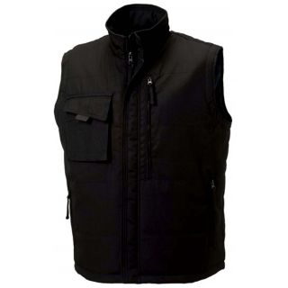 Bodywarmer heavy duty RU014M - Black