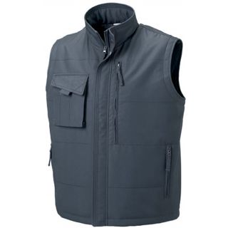Bodywarmer heavy duty RU014M - Convoy Grey