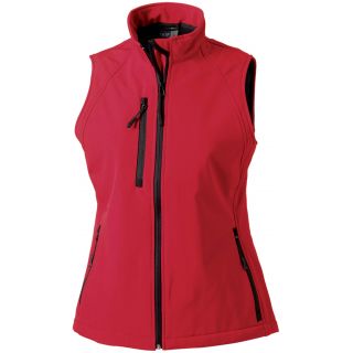 Bodywarmer softshell femme RU141F - Classic Red