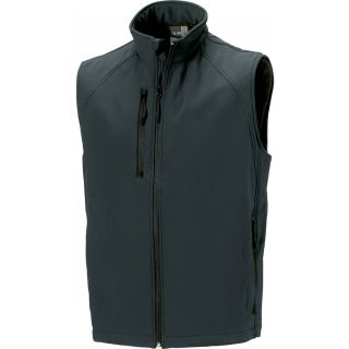 Bodywarmer softshell homme RU141M - Titanium