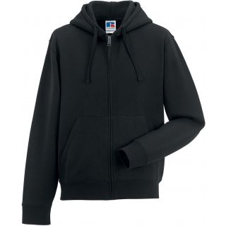 Sweat-shirt zippé capuche authentic RU266M - Black