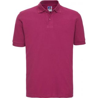 Polo homme manches courtes Classic RU569M - Fuchsia