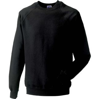 Sweat-shirt homme manches raglan RU7620M - Black