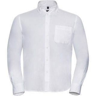 Chemise manches longues homme twill RU916M - White