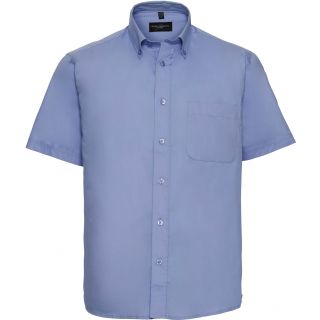 Chemise manches courtes homme twill RU917M - Blue