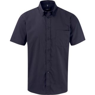 Chemise manches courtes homme twill RU917M - French Navy