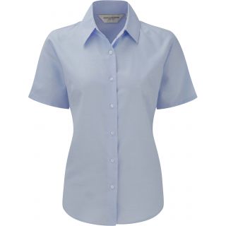 Chemise manches courtes femme Oxford RU933F - Oxford Blue