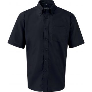 Chemise manches courtes Oxford RU933M - Black