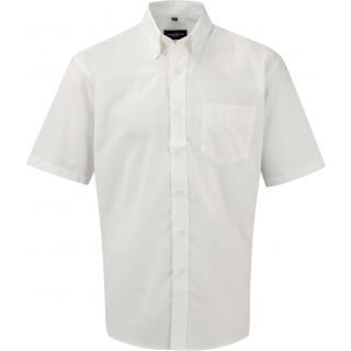 Chemise manches courtes Oxford RU933M - White