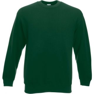 Sweat-shirt col rond manches droites SC163 - Bottle Green