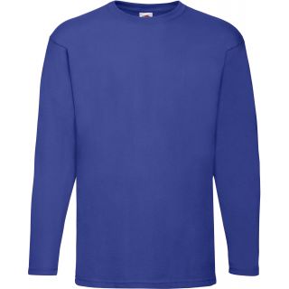 T-shirt homme manches longues Valueweight SC201 - Royal Blue