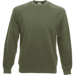 Sweat-shirt homme manches raglan SC4 - Classic Olive