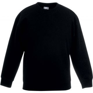 Sweat-shirt enfant col rond classic SC62041 - Black