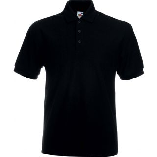 Polo heavy piqué 65/35 SC63204 - Black