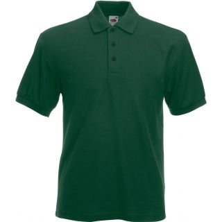 Polo heavy piqué 65/35 SC63204 - Bottle Green