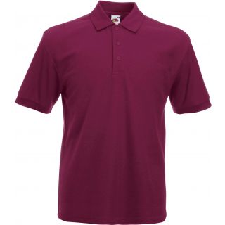 Polo heavy piqué 65/35 SC63204 - Burgundy