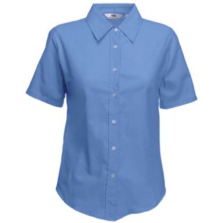 Chemise femme manches courtes oxford SC65000 - Oxford Blue