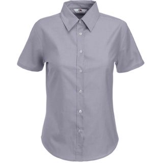 Chemise femme manches courtes oxford SC65000 - Oxford Grey