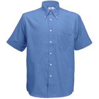 Chemise homme manches courtes oxford SC65112 - Oxford Blue